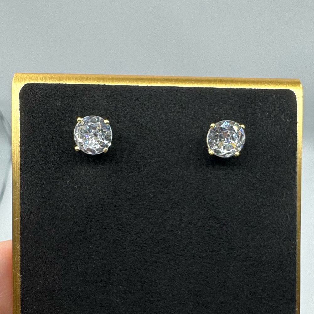 18k 2ct Brilliant Cut Studs - Picture 8 of 13